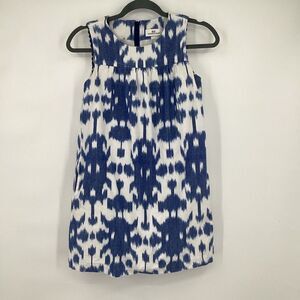 Girls Vineyard Vines‎ A-Line Dress blue/white 14 sleeveless